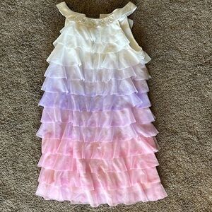 Biscotti Ruffle Girls Dress